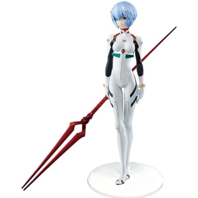 18cm Nieuwe Anime Neon Genesis Evangelion Eva Ayanami Rei Kawaii Figuur PVC Model Speelgoed Poppen Verzamelen Ornamenten Cadeaus white