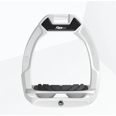 Veiligheids stijgbeugels Ruitersport Hellend Grip Wit/Grijs/Grijs Flex-On Safe-On