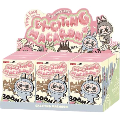 Labubu -The Monsters - Exciting Macaron - Mini Figure - Verrassingsbox - Mysterie box - BlindBox - Blind Box - 1 Stuk