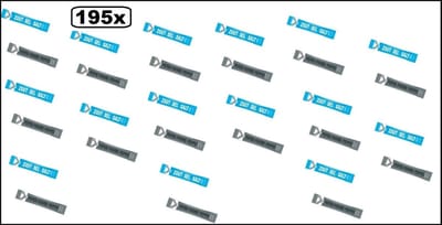 195x Zout en peper sticks - restaurant festival food snacks eten dispenser