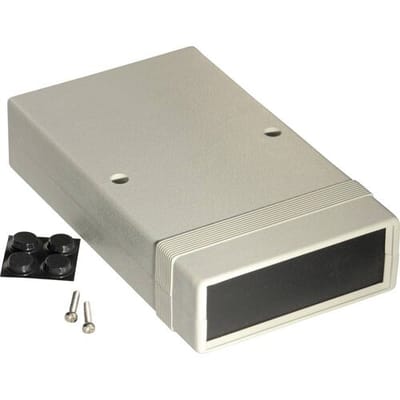 Hammond Electronics 1598ASGYPBK Instrumentbehuizing 157 x 94 x 36 Polystereen (EPS) Grijs 1 stuk(s)