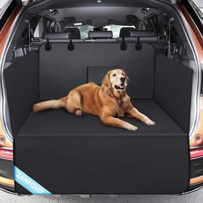 ZMR® Kofferbak Beschermhoes Hond - Hondendeken Auto - Kofferbak Bescherming - Zwart - 30cm x 22cm x 7cm