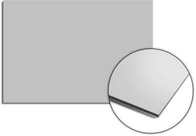 KitchenArt - Warm Grey Elegance Spatscherm - 80x55 cm - Spatscherm Achterwand Keuken - Spatwand Keuken