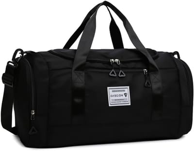 Sporttas voor Mannen en Vrouwen, 28 Liter, Waterdichte Reistas met Schoen- en Nat Compartment, Ideaal voor Weekendtrips en Sportactiviteiten, 53 x 22 x 24 cm