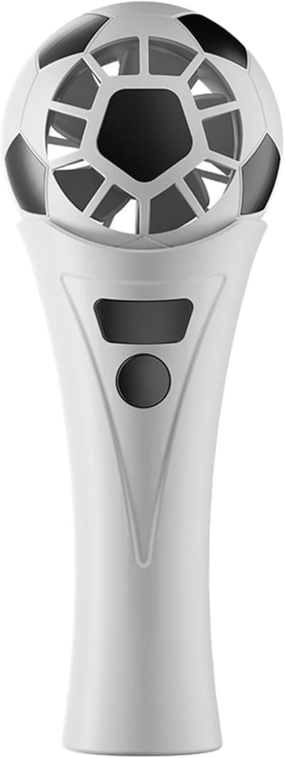 VHV - Handventilator - USB-C voetbal ventilator met 3 snelheden en 9 m/s luchtstroom - compact voor wedstrijden en camping - Wereldkampioenschapsthema