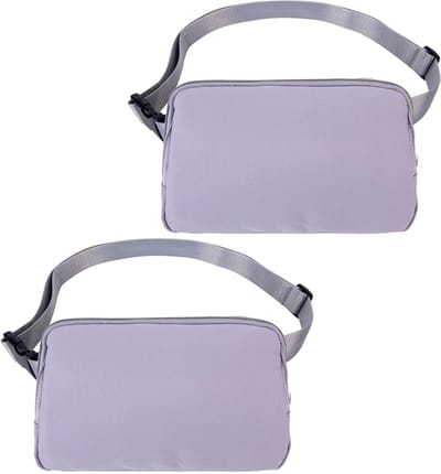 Stijlvolle grijze heuptas voor dames, perfect voor dagelijks gebruik en festivals, ruime opbergruimte