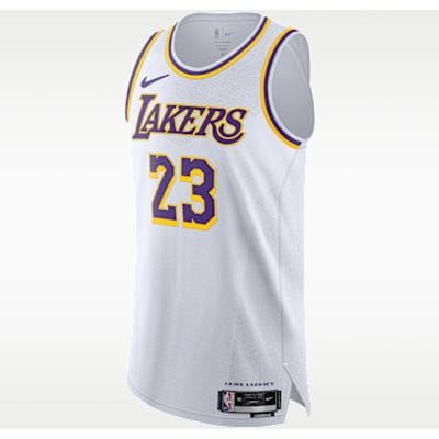 Nike Los Angeles Lakers Dri FIT Basketbalshirt Heren Wit 48