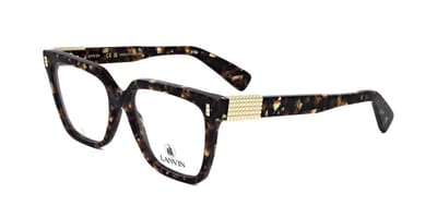 Lanvin LNV2652 Textured brown gold 54/16/145 WOMAN Brilmonturen