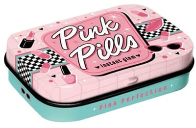 Mint Doosje Pink Glam Pills (Inclusief Pepermuntjes)
