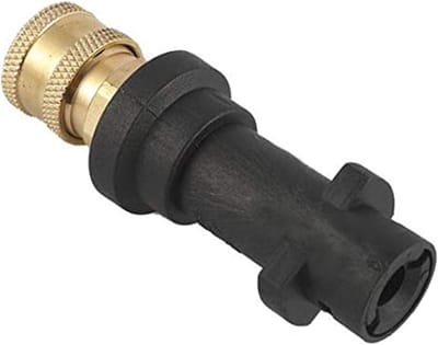 Hogedrukreiniger Adapter - Snelkoppeling Mondstuk - Auto Wassen - Rijk Schuim Creëren - 1/4 Inch - Messing