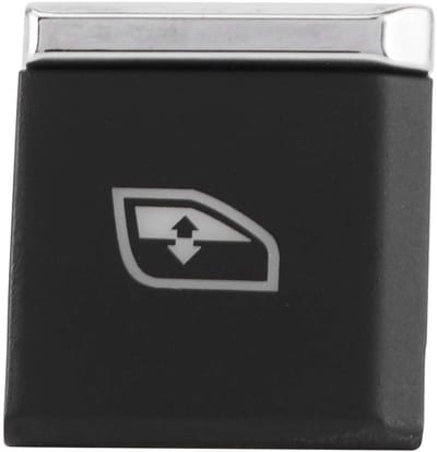 Allecto - Autoruit Hoofdschakelaar - Ruitbediening Cover - Zwart - Knop voor Macan Panamera Cayenne - Stijlvol en Praktisch - 7PP959858R