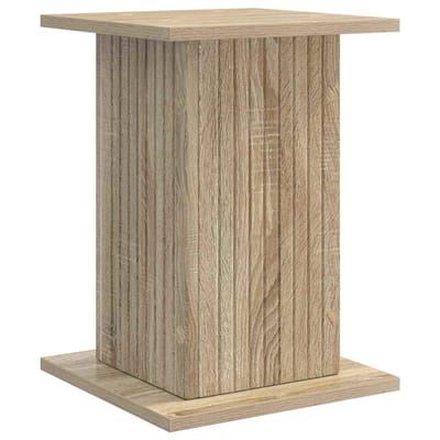 vidaXL - Plantenstand - Sonoma - Eiken - 30,5 - x - 30 - x - 43 - cm - Bewerkt - hout
