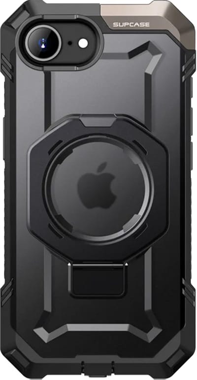 Supcase UB Grip hoesje geschikt voor geschikt voor iPhone 17e / 16e - Zwart