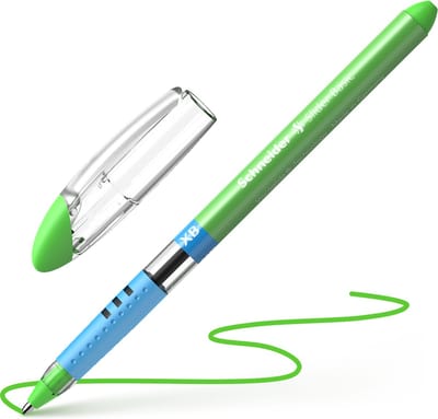 Schneider balpen - Slider Basic - penpunt XB 1,4mm - lichtgroen - S-151211