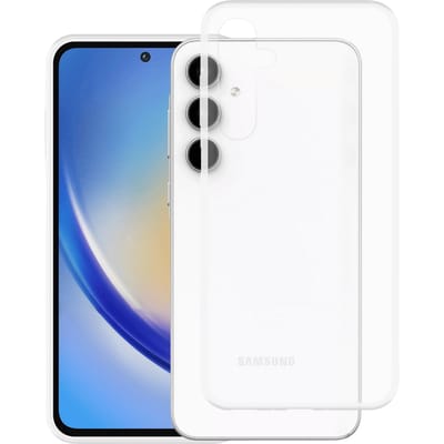 Mobilize Samsung Galaxy A35 Siliconen (TPU) Hoesje Transparant