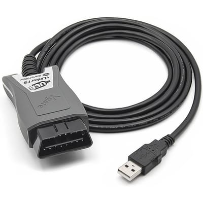 vLinker FS ELM327 Pour Ford FORScan HS/MS-CAN ELM 327 OBD 2 OBD2 Outils d'Interface Scanner de Diagnostic Voiture OBDII Pour Mazda black
