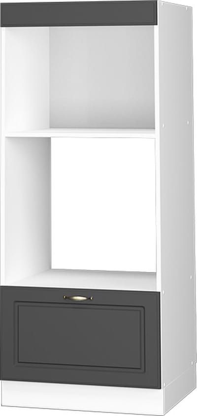 Vicco Fame-Line Magnetronkast – 60 cm open Anthrazit-Gold Landhaus