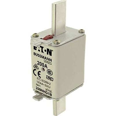 Eaton 200NHG1B NH-zekering Met mechanische beveiligingsweergave Geschikt voor Zekeringsgrootte 000-4 Afmeting zekering : 1 200 A 500 V 3 stuk(s)