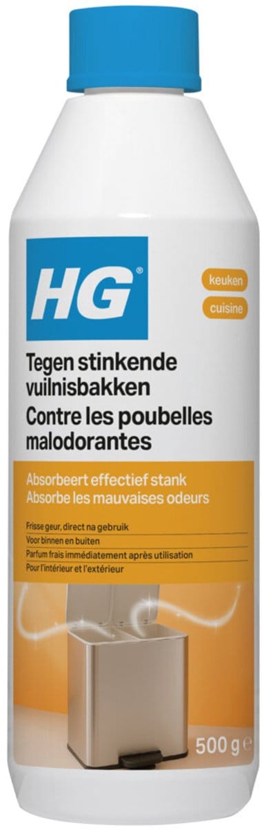 HG Tegen Vuilnisbakgeur - 6 x 500 ml - Voordeelverpakking