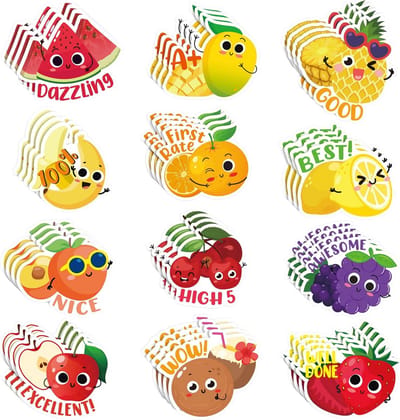 300 Stuks Kras- en Snuifstickers met Geur voor Kinderen - Beloningsstickers