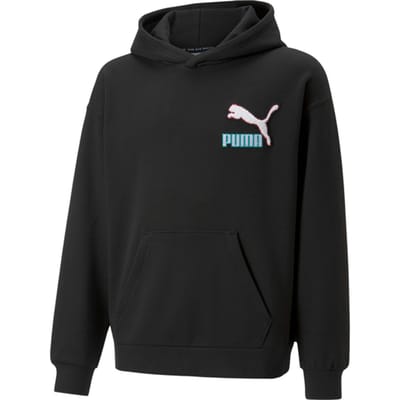 Puma Fandom Hoody Kids Zwart K001