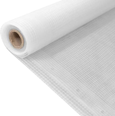 Beschermend Zeil - Afdekzeil Tuin - Buiten Beschermen - Scheurvast Waterdicht UV - 2 x 15 Meter - Wit