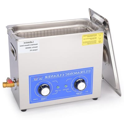 Ultrasone Reiniger - Schoonmaakapparaat - Laboratorium Reinigen - Verwarmingsfunctie - 6.5 L - Zilver