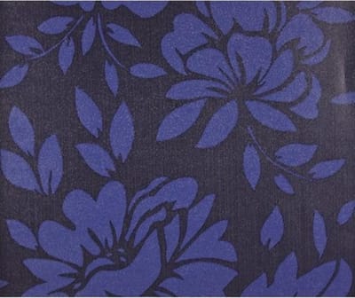 Dutch Wallcoverings - Diamonds & P. big flower blauw