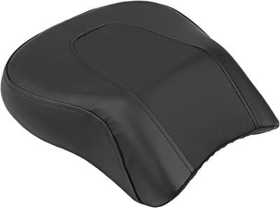 Achterpassagiersstoel Kussens - Pillion Pad - Comfortabel Rijden - Schuim met hoge dichtheid - 30x30x10 cm - Zwart