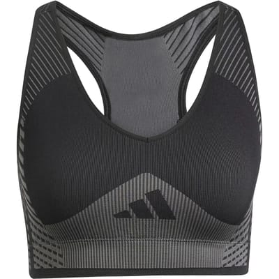 Vrouwenbeha adidas Aeroknit d'entraînement Light Support