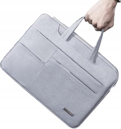 EtuiTab Serie - Laptopcover - Grijs - Waterdicht - Praktische Zakjes