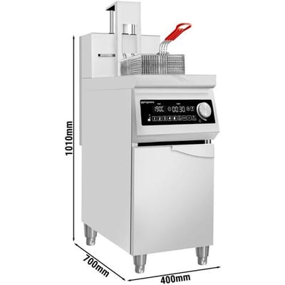 GGM Gastro Induktions-Fritteuse - 30 Liter - 10 kW - mit automatischer Korbanhebung