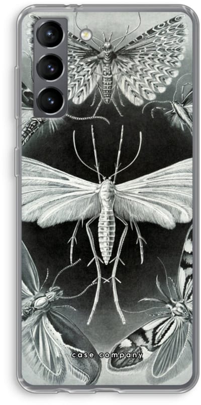Hoesje geschikt voor Samsung Galaxy S21 hoesje - Haeckel Tineida - Soft Cover Telefoonhoesje - Bescherming aan alle Kanten en Schermrand