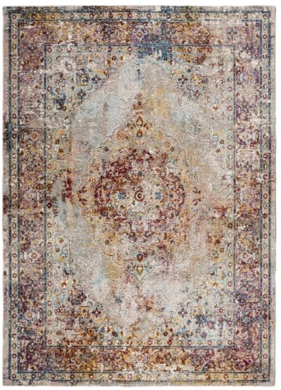 Picasso Keshan – Vintage – Laagpolig Vloerkleed – Multi / Beige – 200x290 cm