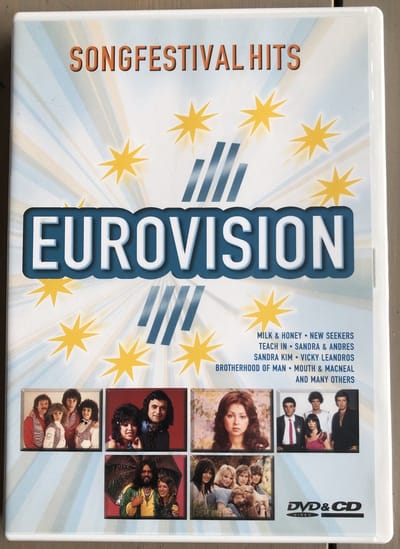 Eurovision Songfestival Hits, Various | Media condition: Near Mint (NM or M-) | 1 x CD Compilation, 1 x DVD DVD-Video, Compilation, Reissue