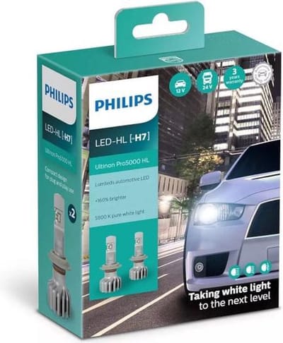 Philips Ultinon Pro5000 H1 11258U50CWX2