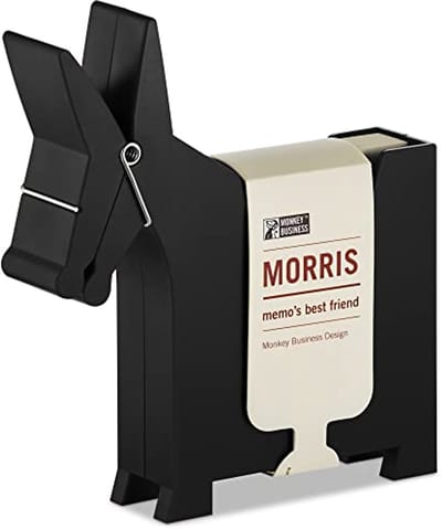 Morris De Ezel: Desktop Memo Houder | Leuke Bureau Accessoires & Kantoor Benodigdheden | Grappige Bureau Decoratie & Kantoor Accessoires | Bureau Benodigdheden: Houder & Dispensers