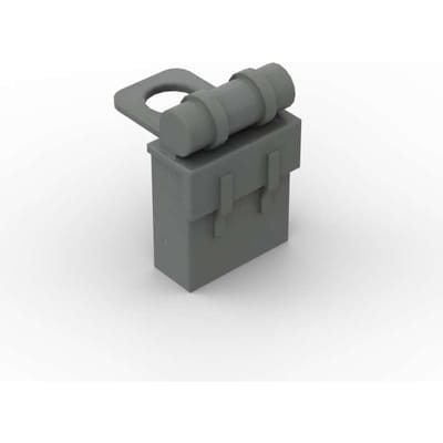 MIJN EIGEN CREATIE 10 STUKS Rugzak Niet Openend 2524 Bouwstenen Collectie Blokken Lichaamskleding Tas Onderdeel Montage Deeltje Speelgoed Ideaal Voor