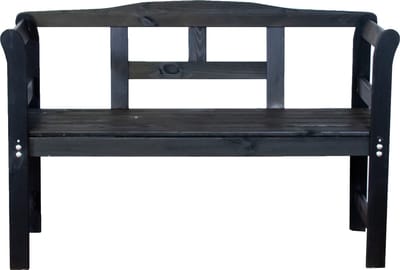 SenS-Line tuinbank Friesen zwart 100% FSC 113cm