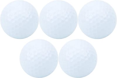 Floating Practice Golf Balls, Water Sports Training Set Indoor Outdoor Gift White Portable