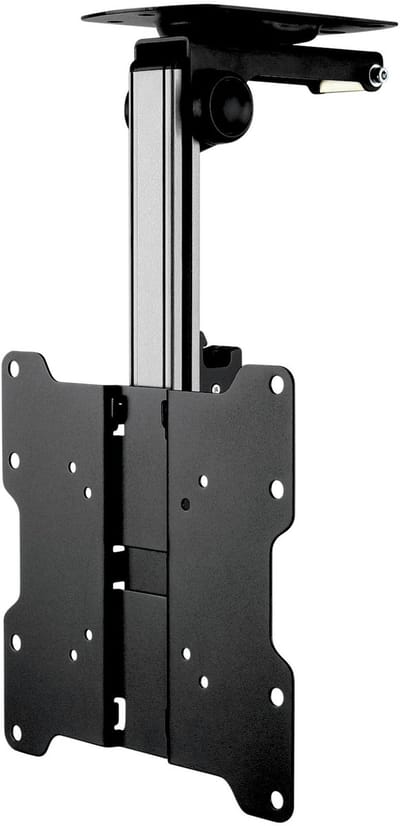 SOTECH Opvouwbare TV plafondbeugel DH-01-37 | Opvouwbaar, draaibaar, in hoogte verstelbaar, kantelbaar voor 17-37 inch schermdiagonaal | Draagvermogen 20 kg | VESA compatibel