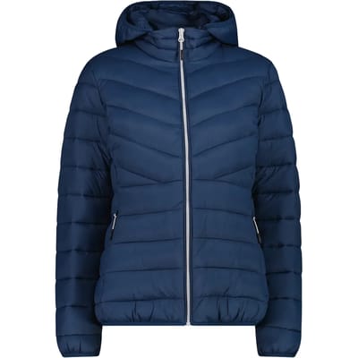 Gevoerde gewatteerde jas met hoodie en rits voor vrouwen 3M CMP