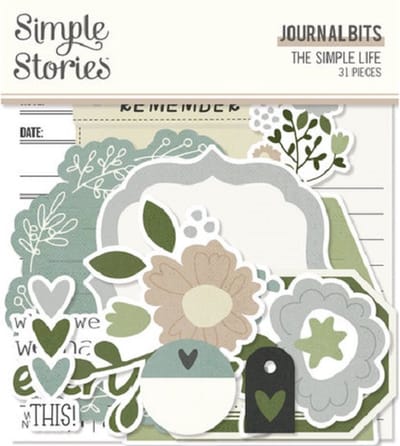 Simple Stories - The Simple Life Journal Bits (18819)