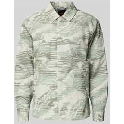 Regular fit overhemdjack met trekkoord in de zoom Model 'LELDON'