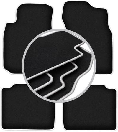 CARLUX-SILVER automatten voor: Mitsubishi Lancer VII stationwagen, sedan (2003-2008)
