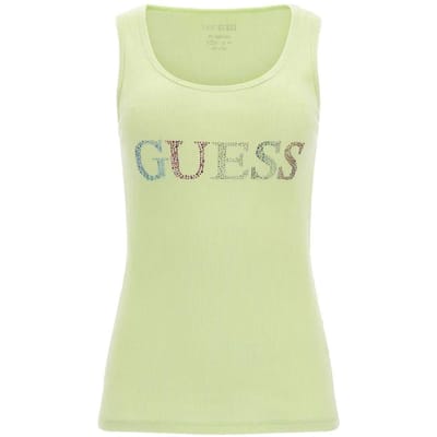 Damestanktop Guess Colorful Logo