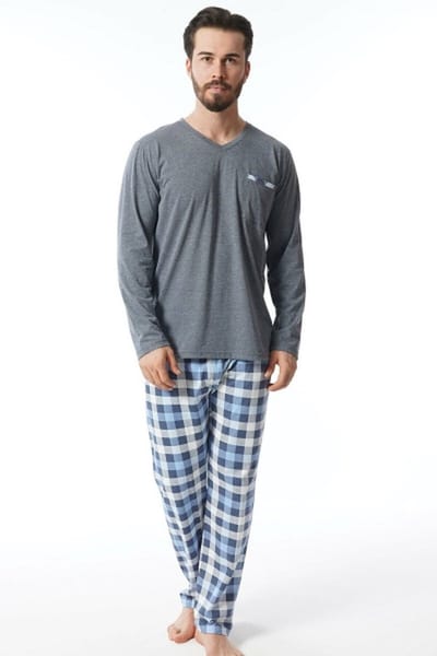 Vienetta katoenen pyjama voor heren XL