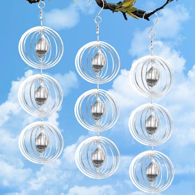 Cosensi - Dailygoods - 3 Stuks Reflecterende Vogelafweer voor Buiten