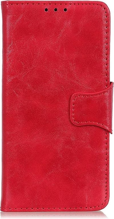 Shop4 - Geschikt voor Samsung Galaxy S20 Plus Hoesje - Wallet Case Cabello Rood