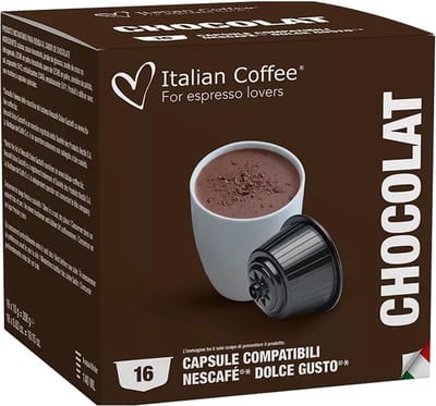 Italian Coffee - Chocolade - 16x stuks - Dolce Gusto compatibel